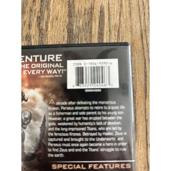 Wrath of the Titans 2012 DVD Action Movie Sam Worthington Liam Neeson Pre-Owned - Picture 3 of 4